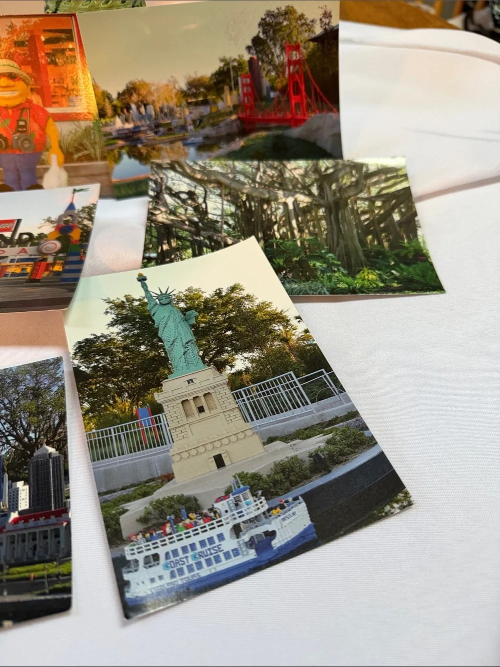 Vintage LEGOLAND Park postcards. Set of 6 unused. Great vintage condition.